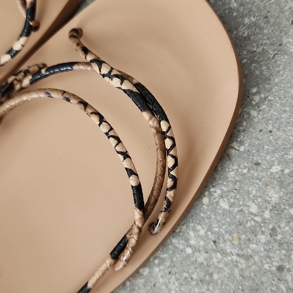 ZARA Snakeprint Sandals - Picture 5 of 5